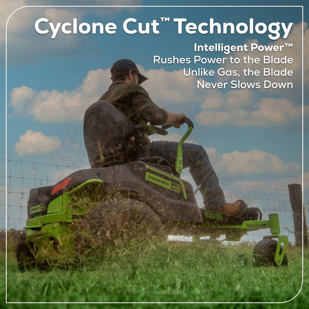 Crossover-Z Zero Turn Riding Mower 106.7cm 60V