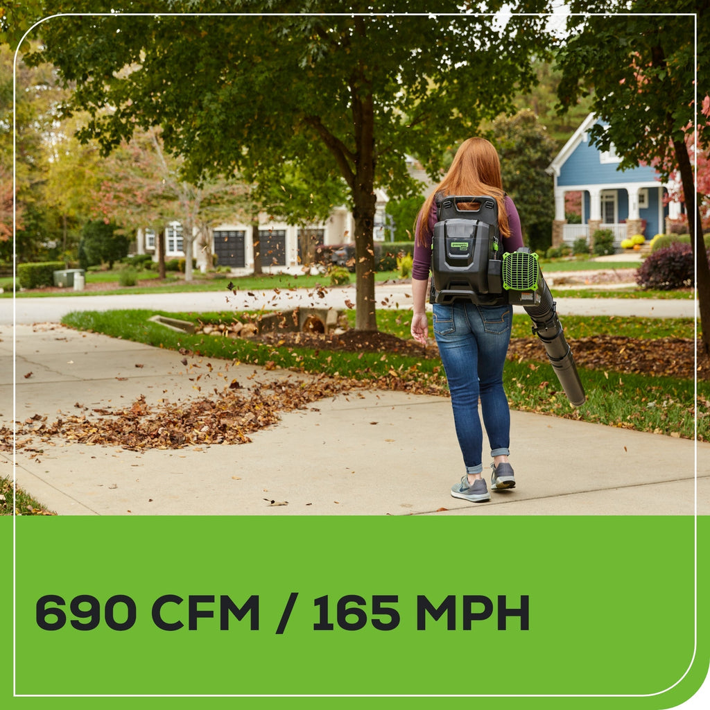 BLB492 Cordless Backpack Blower Kit 80V 4.0Ah