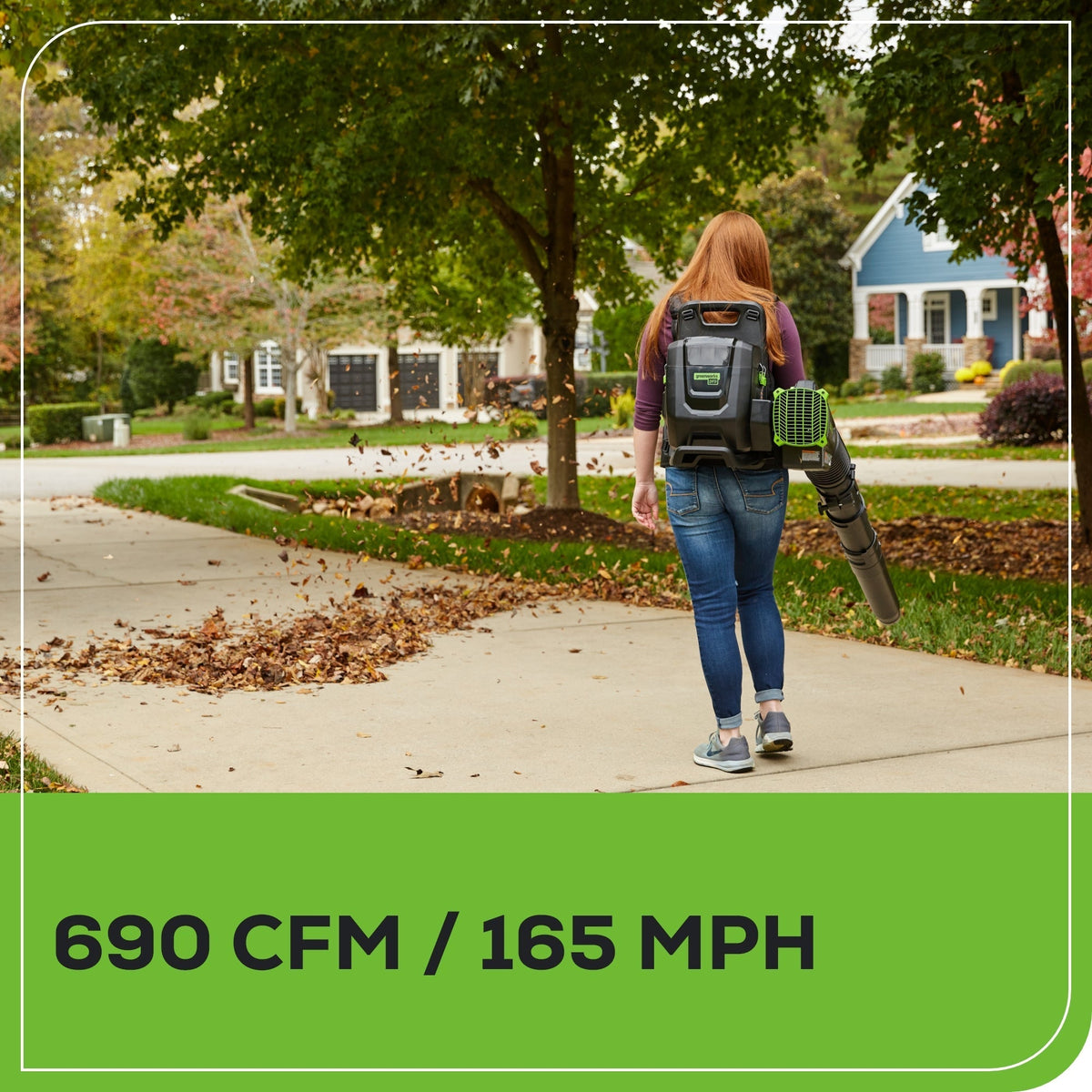 BLB492 Cordless Backpack Blower Kit 80V 4.0Ah