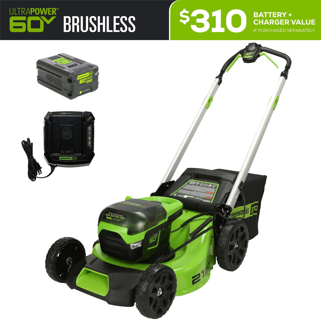 MO60L516 Cordless Push Mower Kit 53.3cm 60V 5.0Ah
