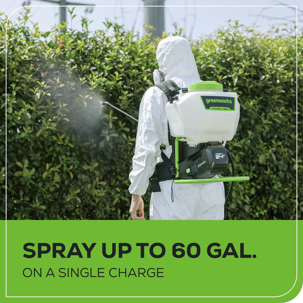 BS4A2 Cordless Backpack Sprayer 15.1L 24V 2.0Ah