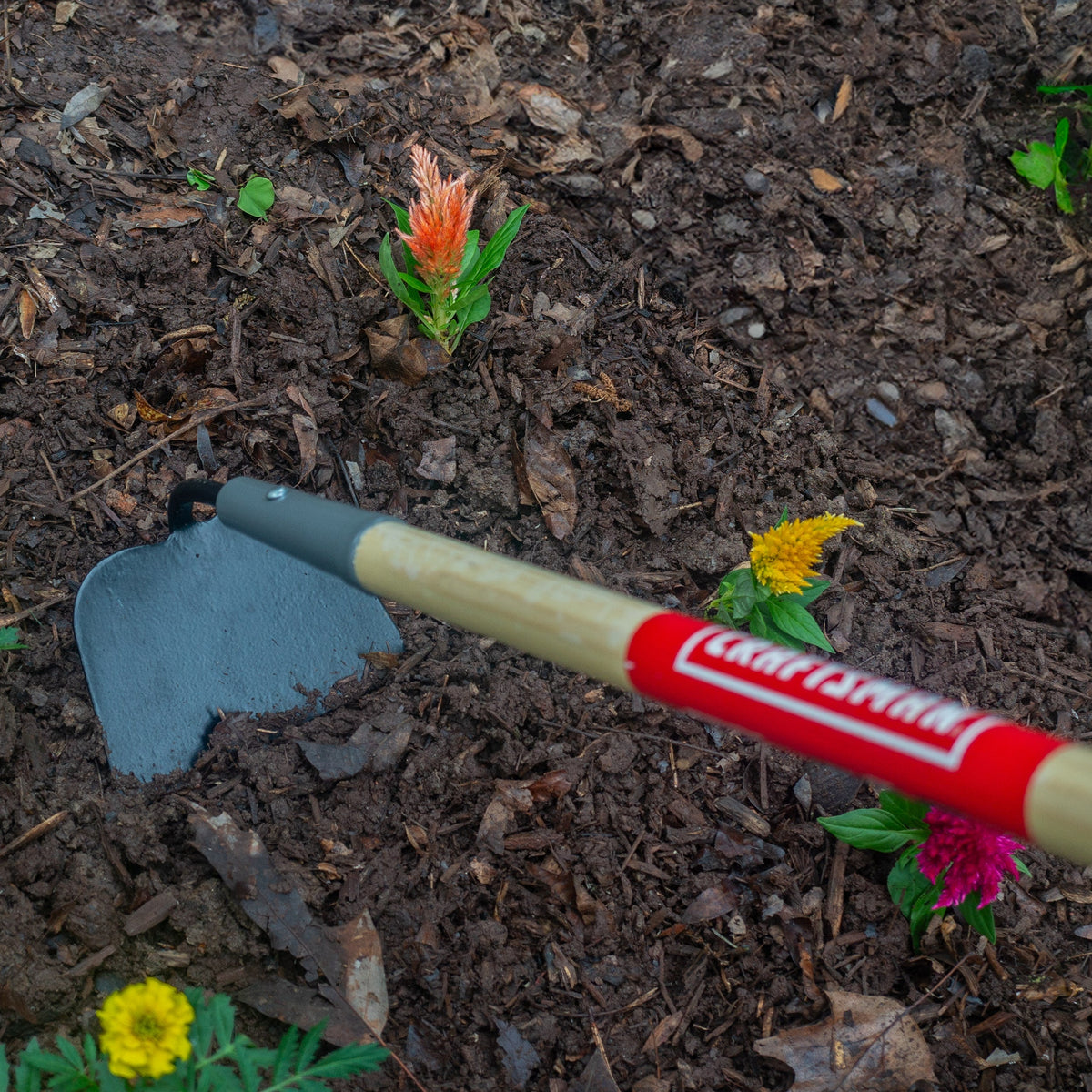 CMXMLTP35319 Wood Handle Garden Hoe 137.2cm
