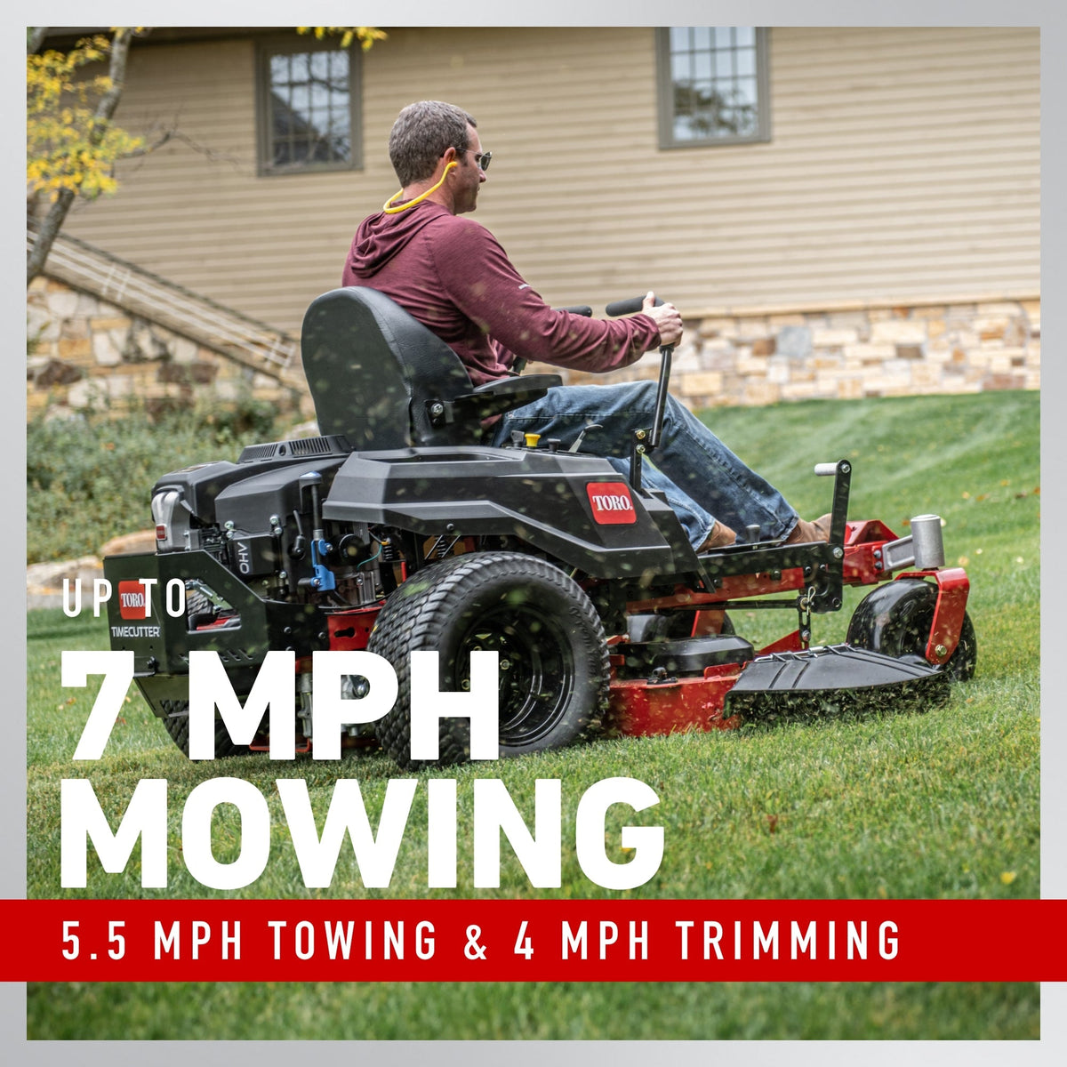 77401 TimeCutter Gas Zero-Turn Riding Lawn Mower 106.7cm