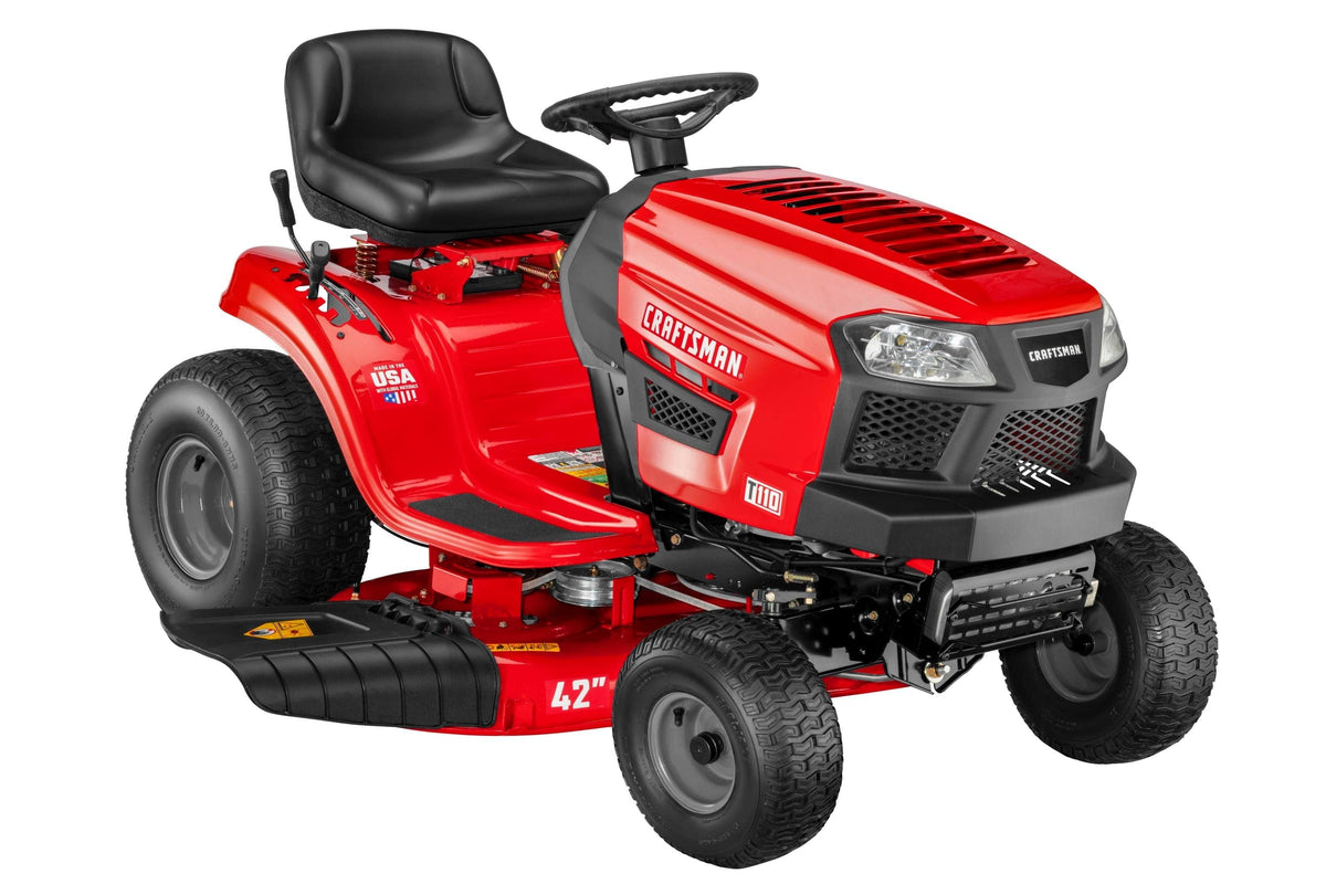 T110 Riding Lawn Mower 106.7cm 17.5 HP