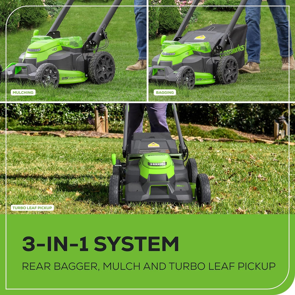 MO40L515 Cordless Self-Propelled Mower Kit 63.5cm 40V 4.0Ah