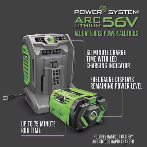 POWER+ Cordless Self-Propelled Mower Kit 53.3cm 56V 10.0Ah