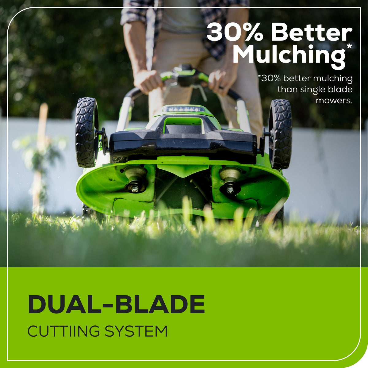 60V Cordless Self-Propelled Lawn Mower 63.5cm