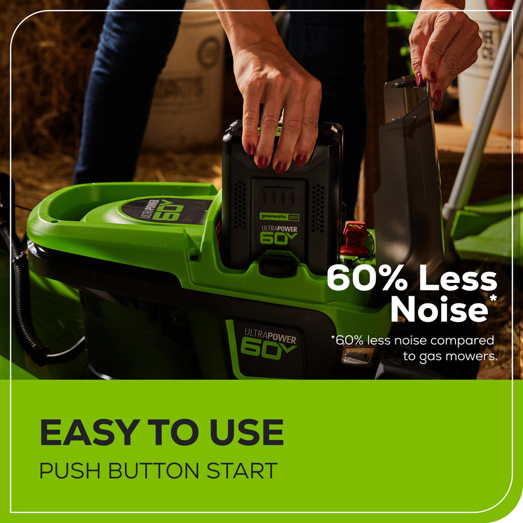MO60L516 Cordless Push Mower Kit 53.3cm 60V 5.0Ah