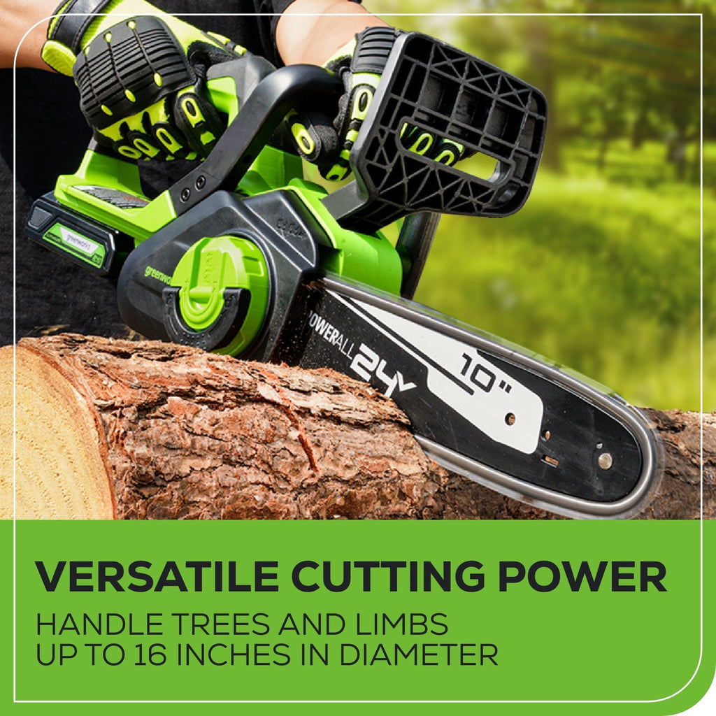 CS24B210 Cordless Chainsaw 25.4cm 24V 2.0Ah