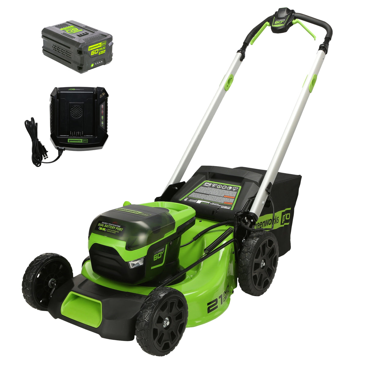 MO60L516 Cordless Push Mower Kit 53.3cm 60V 5.0Ah