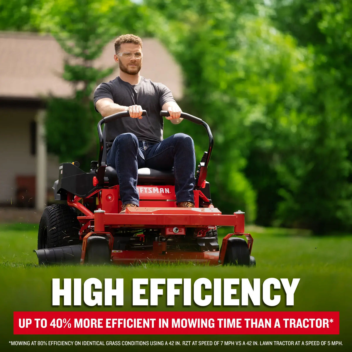 Z3200 Gas Zero-Turn Riding Lawn Mower 106.7cm