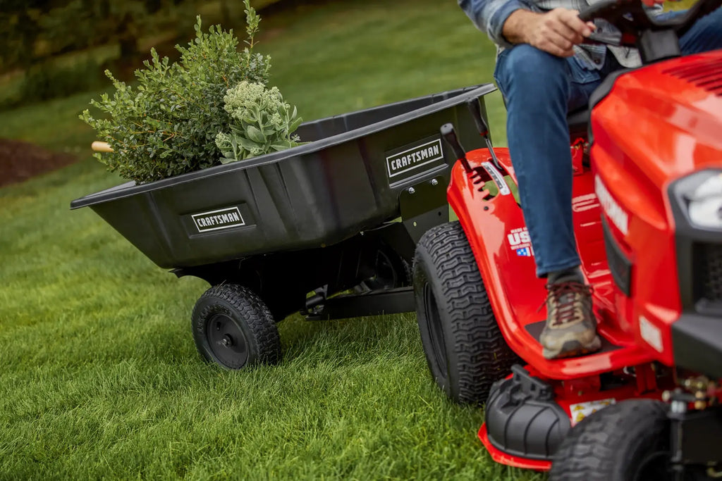 T100 Gear Drive Riding Lawn Mower 91.4cm