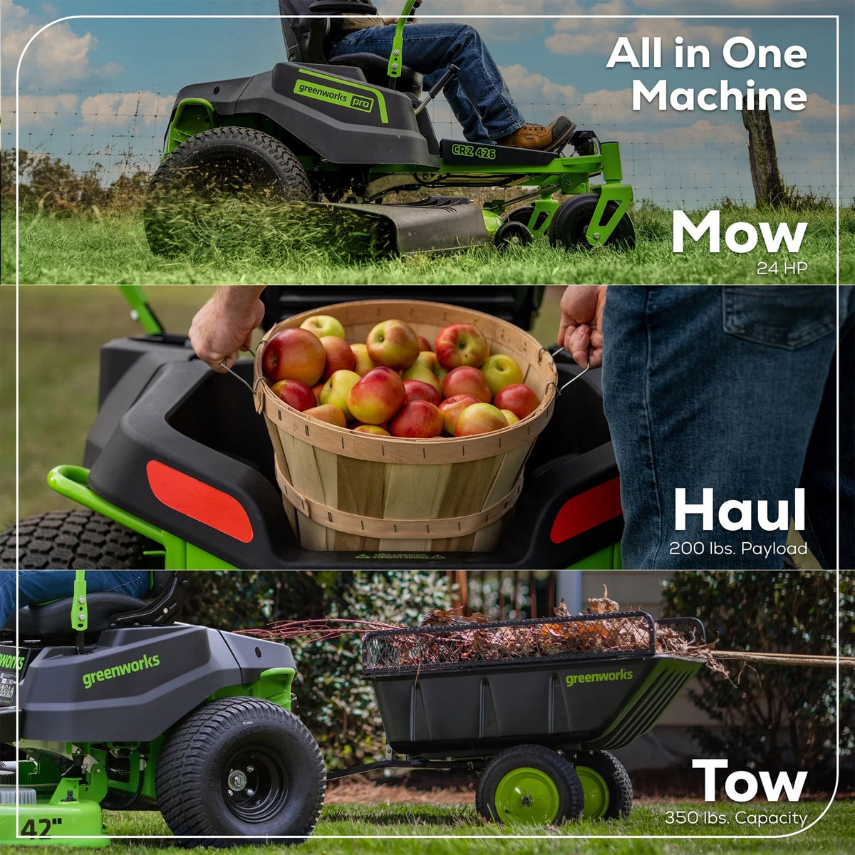 Crossover-Z Zero Turn Riding Mower 106.7cm 60V