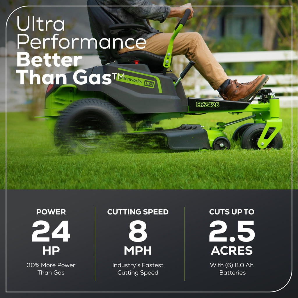 Crossover-Z Zero Turn Riding Mower 106.7cm 60V